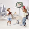 Costway 3-in-1 Kids Basketball Hoop Set Adjustable Sports Activity Center w/Balls - 2 of 4