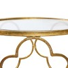 20" Contemporary Metal Accent Table Gold - Olivia & May - 3 of 3