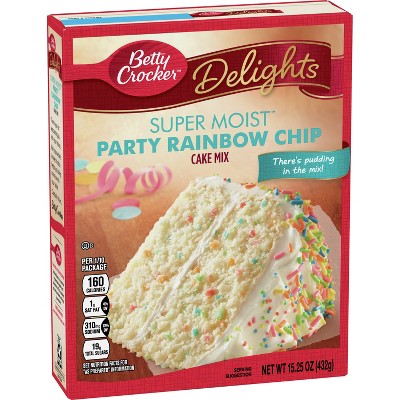 Betty Crocker Rainbow Chip Cake Mix - 15.25oz
