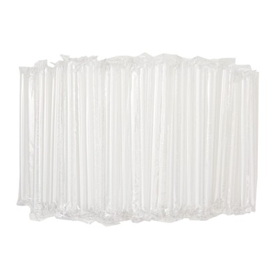 500 Pack] Bubble Tea Straws 8.5 Inch Long - Assorted Neon Wide