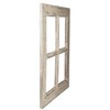Northlight 20" Aged Beige Wooden Window Frame Wall Hanging Decoration - 3 of 4