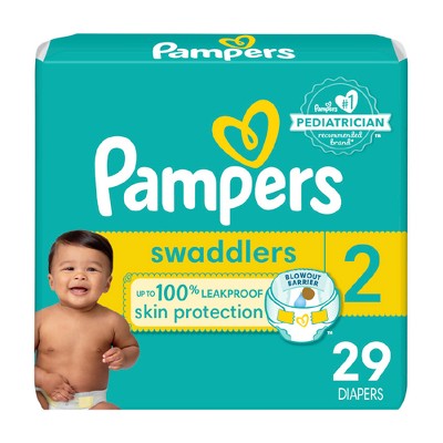 Pampers Swaddlers Active Baby Diapers Jumbo Pack - Size 2 - 29ct