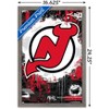 Trends International NHL New Jersey Devils - Maximalist Logo 23 Framed Wall Poster Prints - 3 of 4