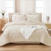 BAGOKIE 7 Pieces Tufted Bed in a Bag Comforter Set for All Season - 2 of 4