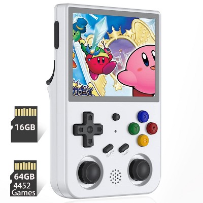 Anbernic RG353V Retro Handheld Game with Dual OS Android 11 and Linux 64G TF Card 5G WiFi 4.2 Bluetooth Online Fighting,Streaming and HDMI