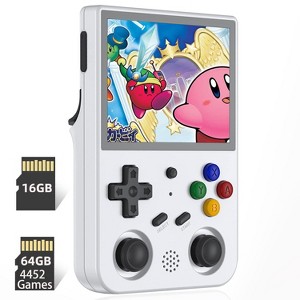 Anbernic RG353V Retro Handheld Game with Dual OS Android 11 and Linux 64G TF Card 5G WiFi 4.2 Bluetooth Online Fighting,Streaming and HDMI - 1 of 4