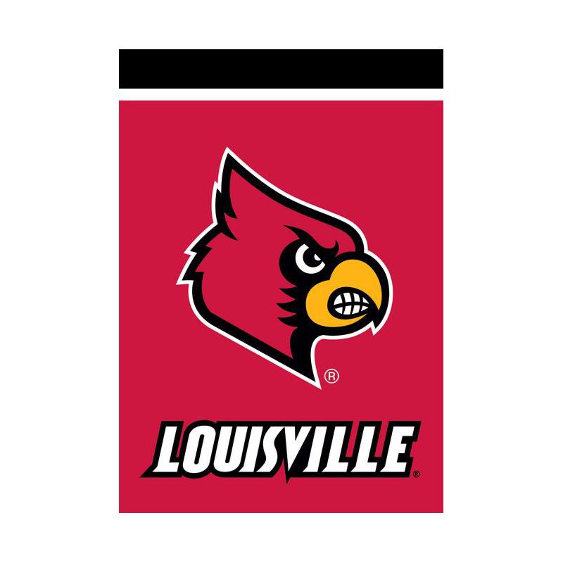 Briarwood Lane Louisville Cardinals Garden Flag NCAA Licensed 12.5" x 18", 1 of 4
