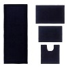 Home Weavers Luxury Collection 100% Cotton Tufted Bathroom Rug Set, Non-Slip Latex Bath Rug Set - 2 of 4