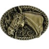 CTM Engraved Horse Belt Buckle - 4 of 4