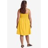ellos Plus Size Smocked Bodice Tank Dress - 3 of 4