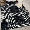 World Rug Gallery Bohemian Lines Indoor Area Rug - 2 of 4