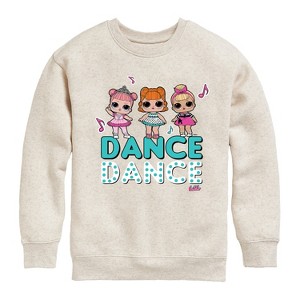 Boys' - LOL Surprise! - LOL Dance Graphic Long Sleeve Fleece Sweatshirt - 1 of 4