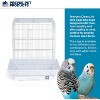 Prevue Pet Products SP850B/B Clean Life Cockatiel Cage, Black, 1/2" - 2 of 4