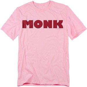 Monk Logo Adult T-Shirt - 1 of 4