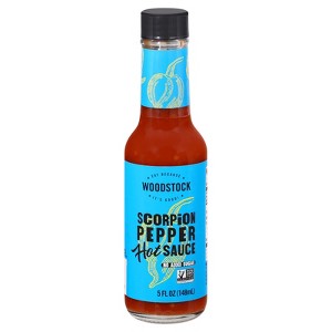 Woodstock Hot Sauce - Scorpion Pepper - Case of 12 - 5 fl oz - 1 of 1
