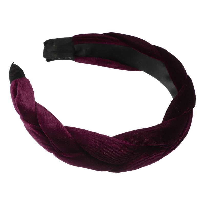 Unique Bargains Women's Thick Braided Velvet Headband Hairband Accessories 1.2 Inch Wide 1 Pc, 5 of 7