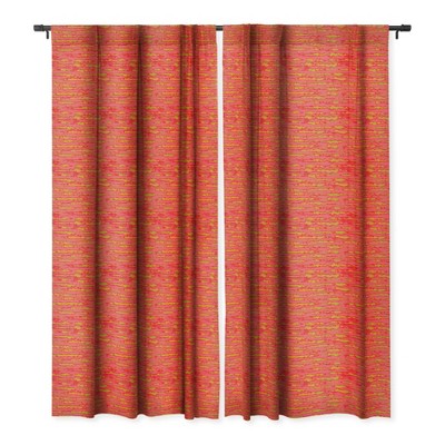 Caroline Okun Shibumi Fireworks Set of 2 Panel Blackout Window Curtain - Deny Designs