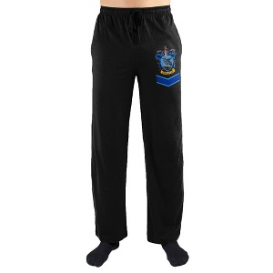 Harry Potter Ravenclaw House Crest Print Men's Loungewear Lounge Pants - 1 of 3