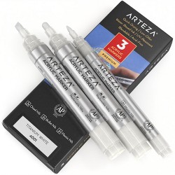 Fine Point 100WS Pentel White Permanent Marker Pack of 1 White Ink 