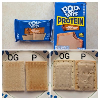 Pop-Tarts Protein Frosted Boostin' Brown Sugar Cinnamon Toaster ...