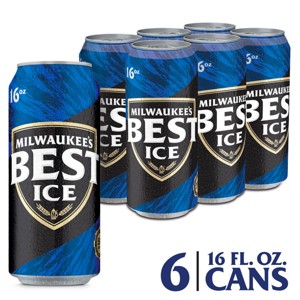 Milwaukee's Best Ice Beer - 6pk/16 fl oz Cans - 1 of 4