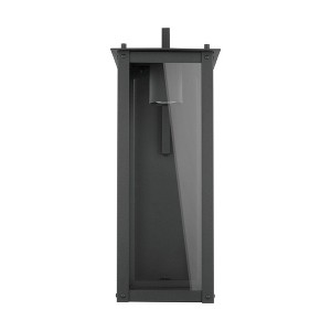 Capital Lighting Hunt 1 - Light Wall Light in  Black - 1 of 4