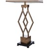 Table Lamp Vintage Gold Finish - StyleCraft: Tall, for Nightstand, No Assembly Required - 3 of 4
