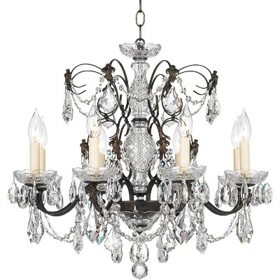 Schonbek Century Bronze 24" Wide Crystal Chandelier