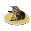 Unique Bargains Cat Scratch Pad with Flower Pattern for Indoor Outdoor Yellow - 4 of 4