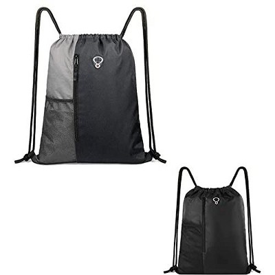 Generic Drawstring Backpack Gym Bag for Men Women Sport String Backpack