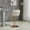 2PC Bar Stool For Sale,Vintage Bar Stools With Back And Footrest,Counter Height Bar Stool,Counter Height Dining Chairs-Cuddlewood - 3 of 4