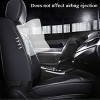 GOTGELIF PU Leather Car Seat Covers Set Universal Fit for 5 Seats, Waterproof & Non-Slip - 4 of 4