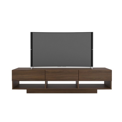 Target brown 2024 tv stand