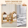 Kids Bookshelf And Toy Storage Organizer, Playful House-Shaped Children Bookcase Display Rack, For Nursery, Playroom, Living Room, Easy Assembly - 2 of 4
