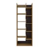 Geometric Bookcase, 6-Shelf Industrial Bookshelf, Etagere Bookcase, Tall Storage Display Bookshelf with Thicken Shelf for Living Room Home Office - 4 of 4