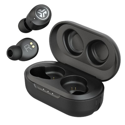 JLab JBuds Air Active Noise Cancelling True Wireless Bluetooth Earbuds - Black