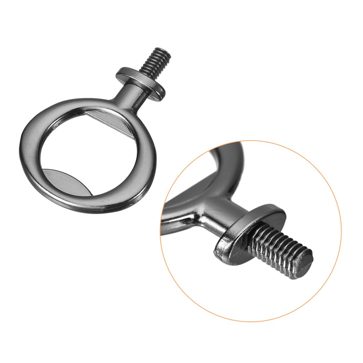 Unique Bargains Zinc Alloy Screw Flat Beer Soda Bottle Opener for Home Party 8 Pcs - thumbnail 3