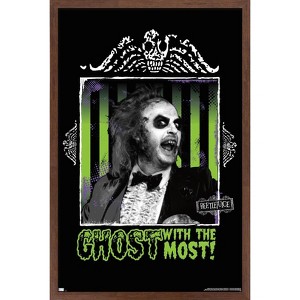 Trends International Beetlejuice - Ghost With The Most Framed Wall Poster Prints - 1 of 4
