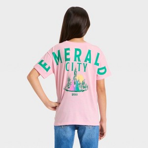 Girls' Wicked Emerald City Oversized Front and Back Short Sleeve