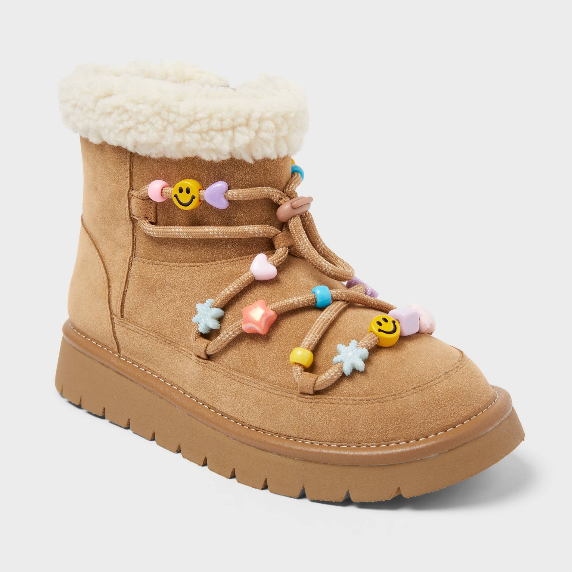 Kids' Char Faux Suede Style Boots - art class™ Tan