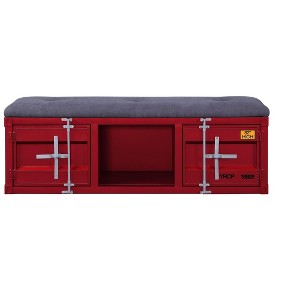NicBex Storage Bench Modern Rectangle Stools with Metal Frame for Bedroom and Entryway - 1 of 4