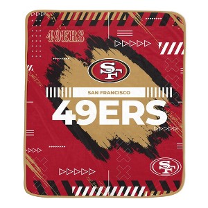 NFL San Francisco 49ers Game Tech Ultra Cozy Throw Blanket - 1 of 1
