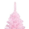 Artificial Christmas Tree Pink PVC, steel 59 in - 4 of 4