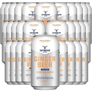 Cutwater Non-Alcoholic Ginger Beer - 12oz Cans - 110 Calories Fat-Free - Soda Mixer for Moscow Mule, Dark n Stormy - 1 of 4
