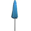 Sunnydaze Outdoor Aluminum Patio Table Umbrella with Polyester Canopy and Push Button Tilt and Crank - 9' - 3 of 4