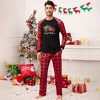 Christmas Pajamas for Family Pjs Matching Sets PlaidShirts Pants Sleepwear Nightwear Women Men Kids - 2 of 4