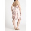 ELOQUII Women's Plus Size Ruffle Halter Neck Mini Dress - 3 of 4