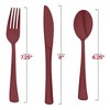 Smarty Had A Party Red Disposable Plastic Party Cutlery Set - 144 Sets - 2 of 4