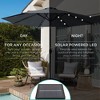 Best Choice Products 10ft Solar LED Lighted Patio Umbrella w/ Tilt Adjustment, UV-Resistant Fabric - 3 of 4