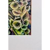 The Pink Picket Fence Hand-Signed Floral Art Print “Background Research” – 12x9 Matted Wall Art – Fine Art Reproduction of Oil Painting by Kallen - 2 of 4